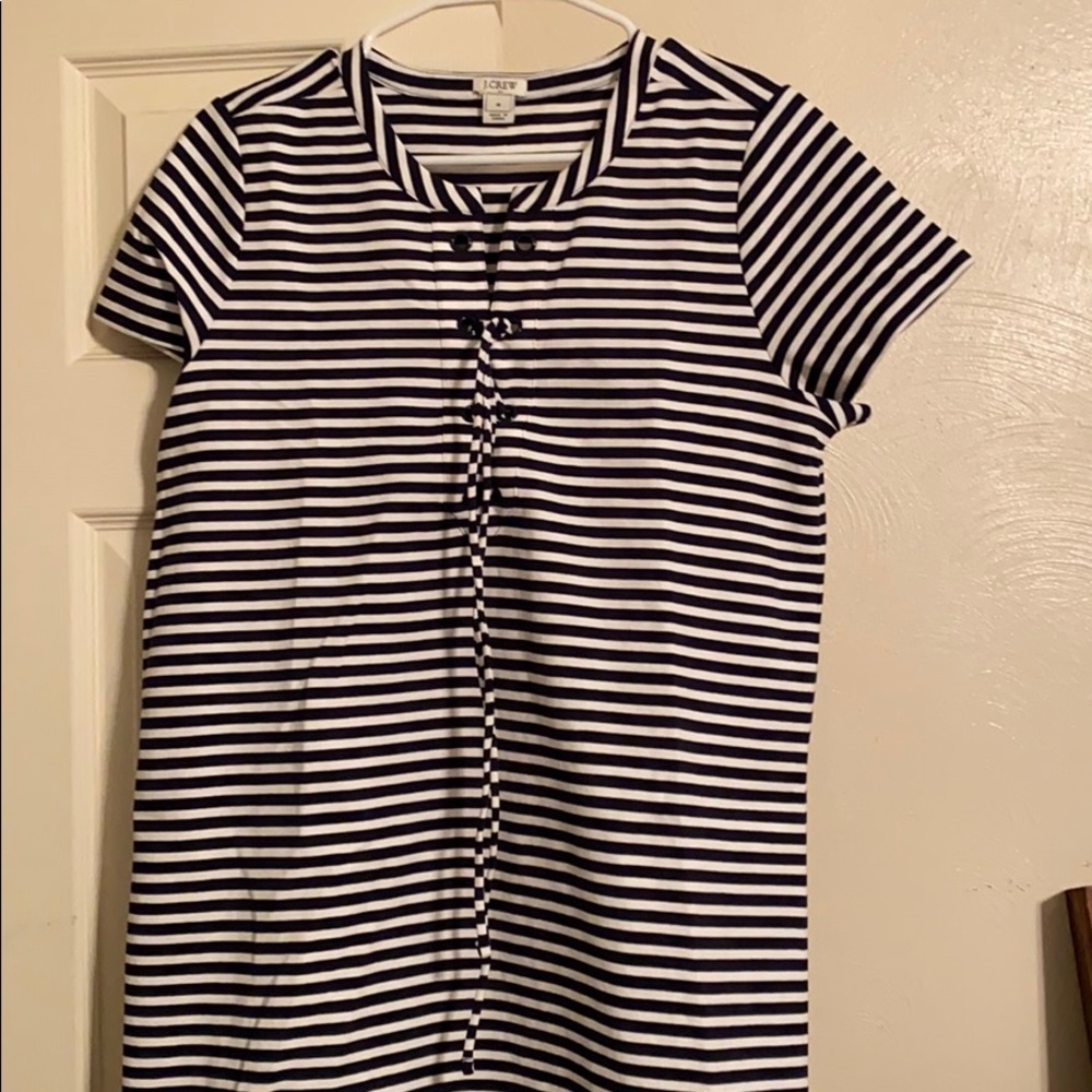 J crew stripe dress